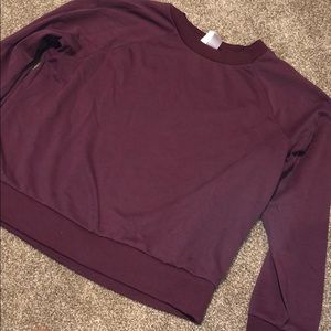 Maroon/Purple H&M Crewneck